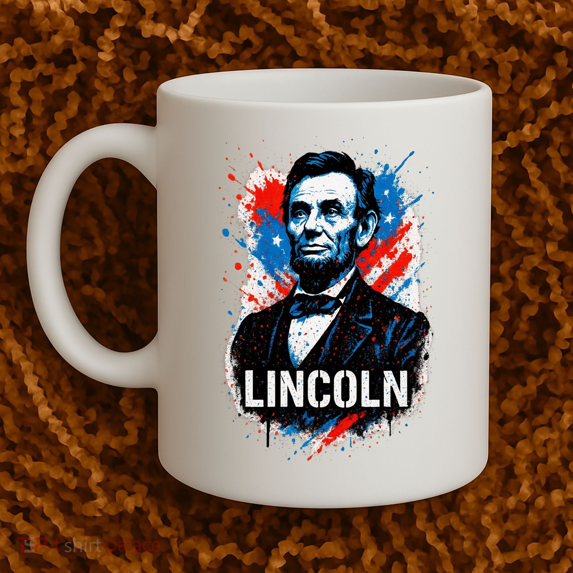 Abraham Lincoln American USA Portrait  Coffee Mug