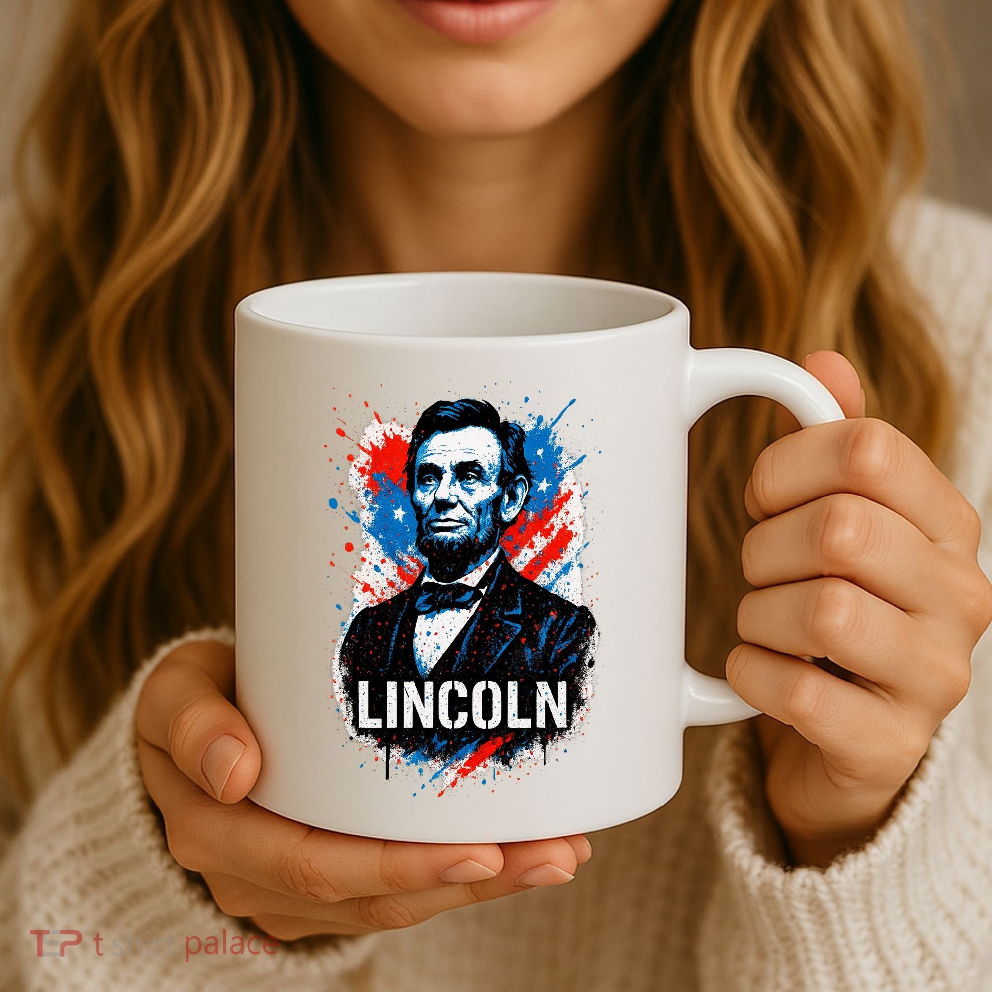 Abraham Lincoln American USA Portrait  Coffee Mug