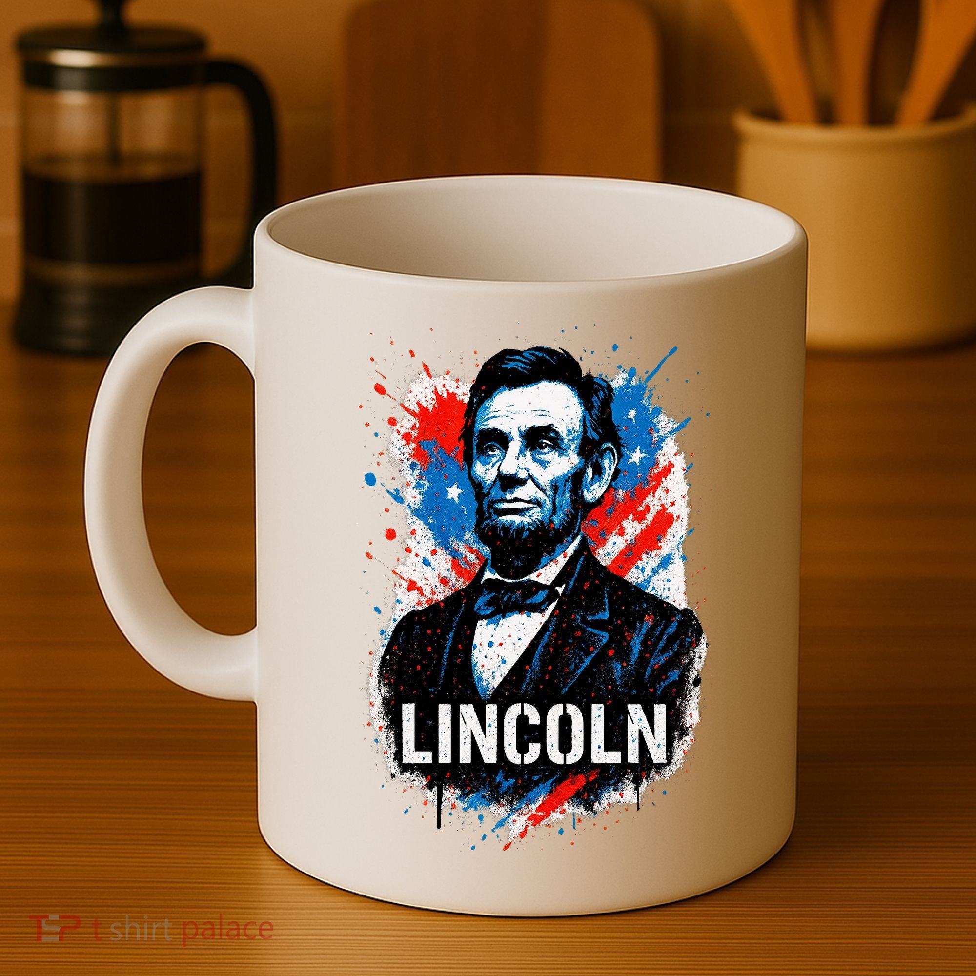 Abraham Lincoln American USA Portrait  Coffee Mug