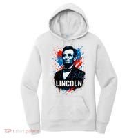 Abraham Lincoln American USA Portrait  Women's Hoodie thumb 0