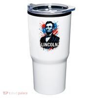 Abraham Lincoln American USA Portrait  Tumbler thumb 0