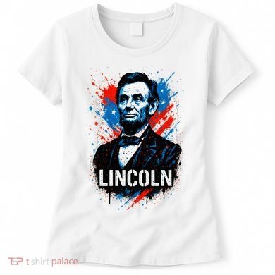 Abraham Lincoln American USA Portrait  Women's T-Shirt