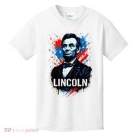 Abraham Lincoln American USA Portrait  Kids T-Shirt thumb 0