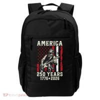 Abraham Lincoln Abe Playing Guitar 250 Years 1776-2026 Backpack thumb 0