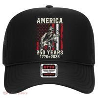 Abraham Lincoln Abe Playing Guitar 250 Years 1776-2026 Hat thumb 0