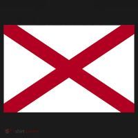 Alabama Flag Doggie Tank thumb 4