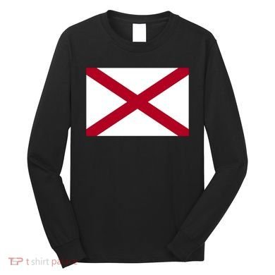 Alabama Flag Long Sleeve Shirt