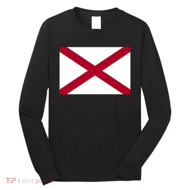 Alabama Flag Long Sleeve Shirt