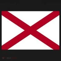 Alabama Flag Button thumb 1