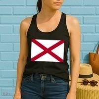 Alabama Flag Women's Tank Top thumb 2