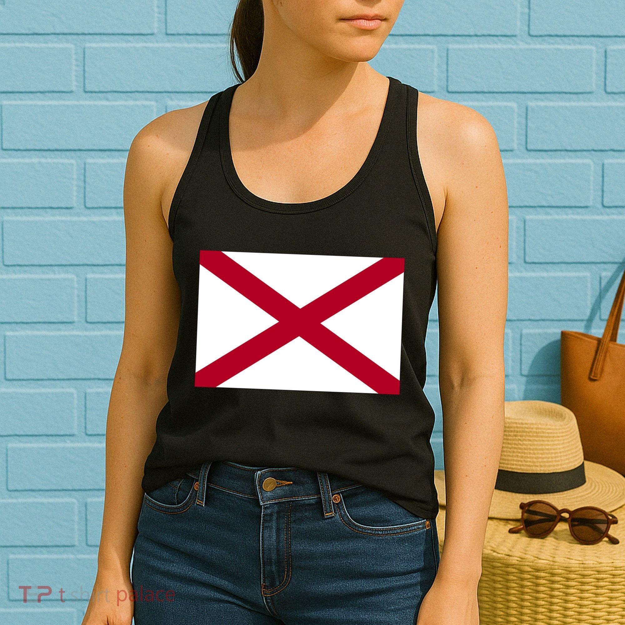 Alabama Flag Women's Tank Top