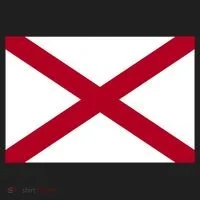 Alabama Flag Golf Towel thumb 3