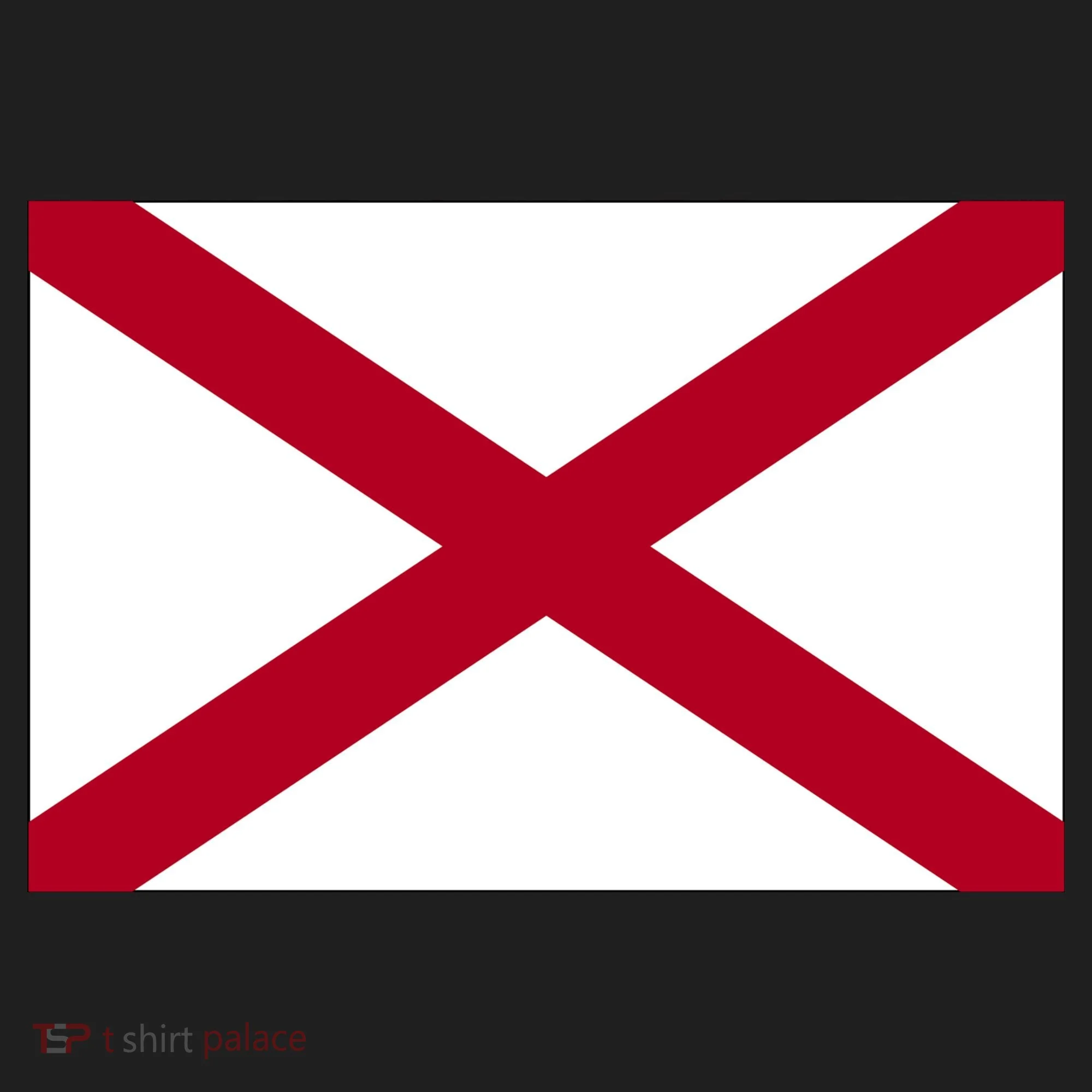 Alabama Flag Golf Towel