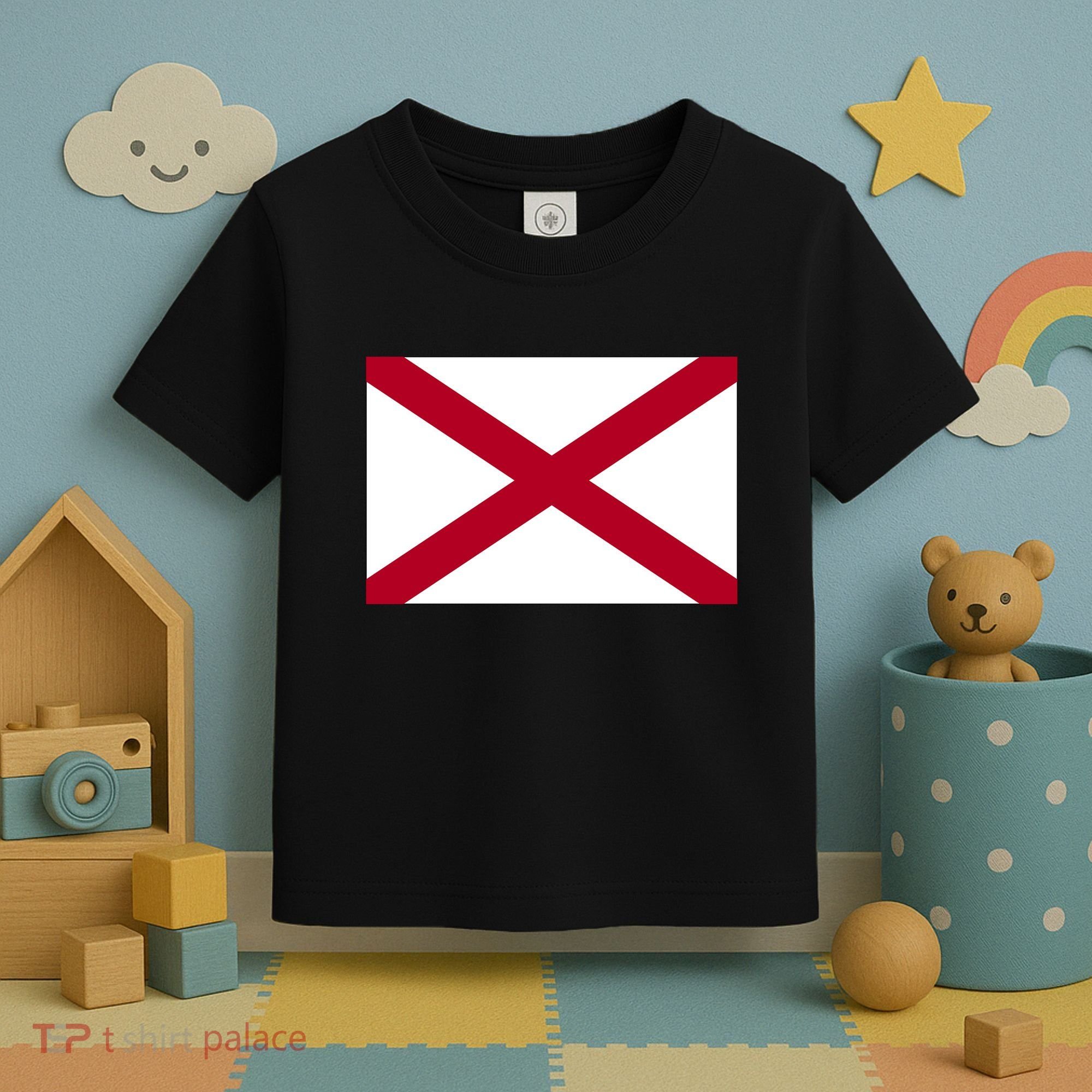Alabama Flag Toddler T-Shirt