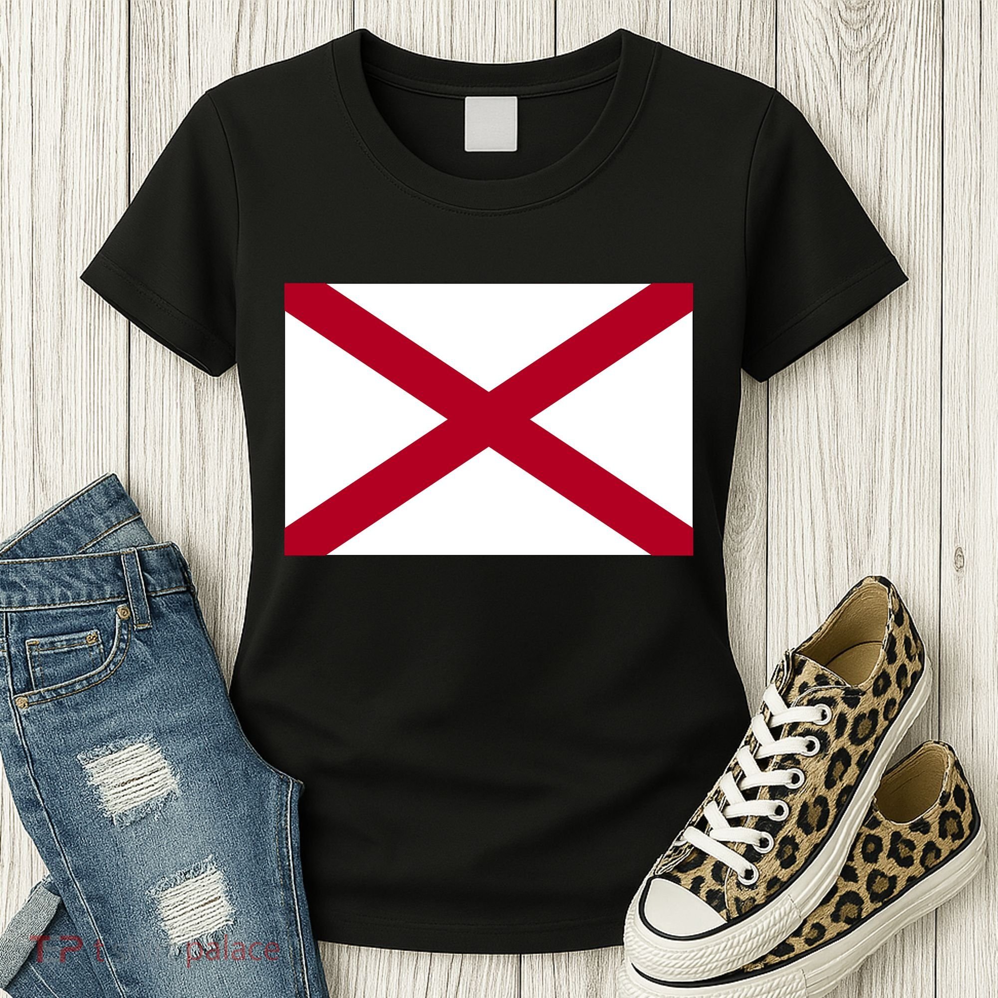 Alabama Flag Women's T-Shirt