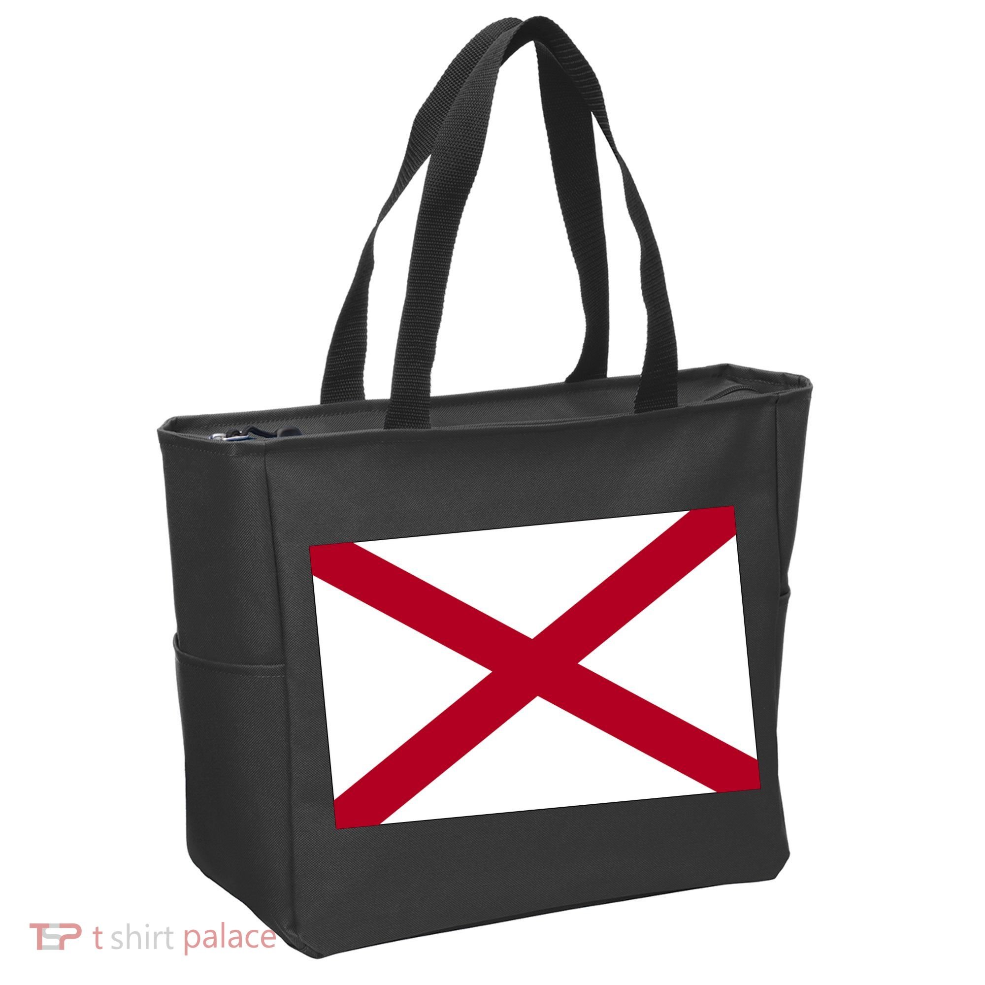 Alabama Flag Tote Bag