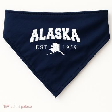 Alaska EST. 1959 USA-Made Doggie Bandana