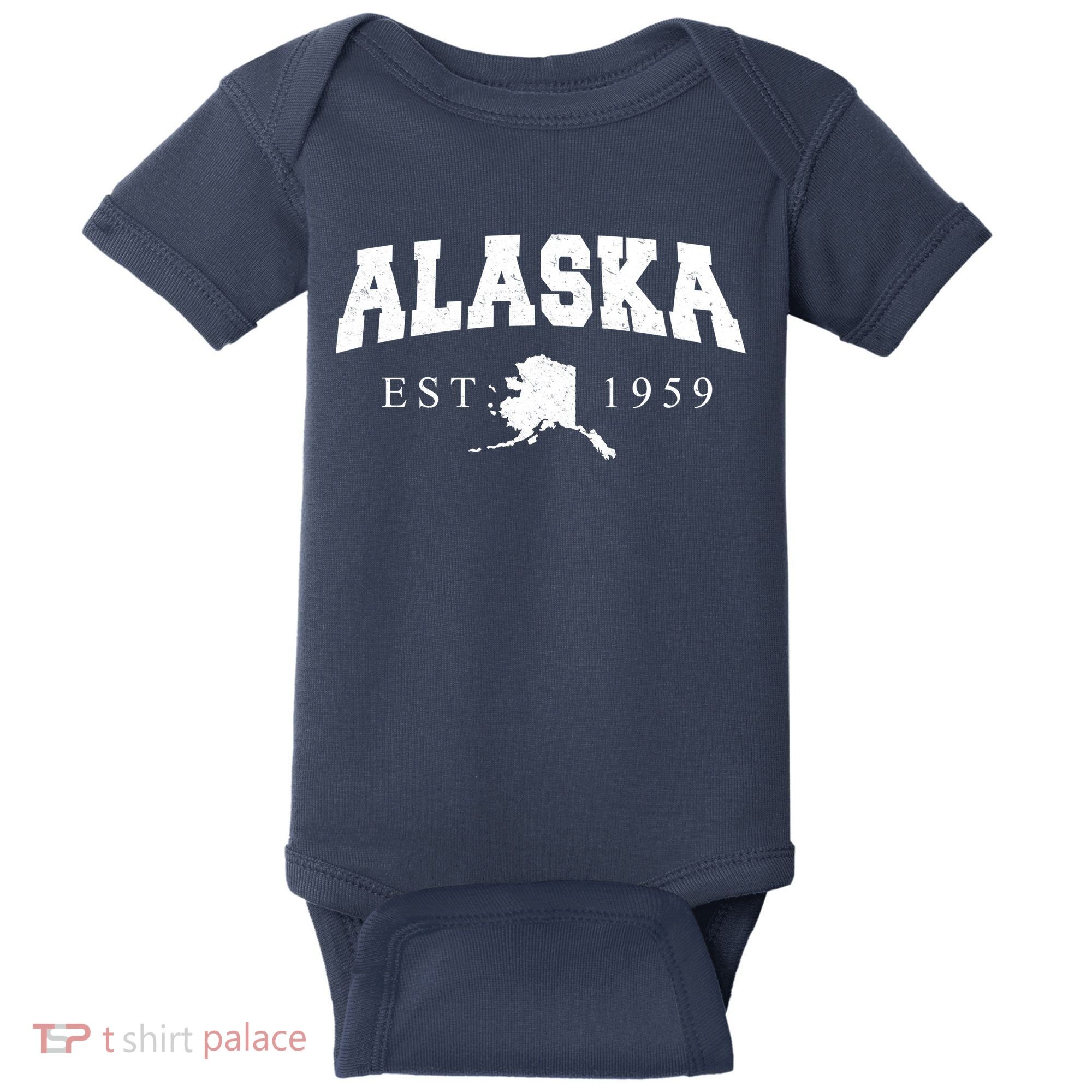 Alaska EST. 1959 Baby Bodysuit