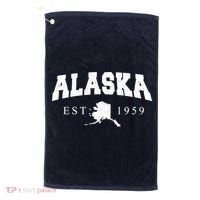 Alaska EST. 1959 Golf Towel thumb 0