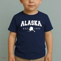 Alaska EST. 1959 Toddler T-Shirt thumb 2