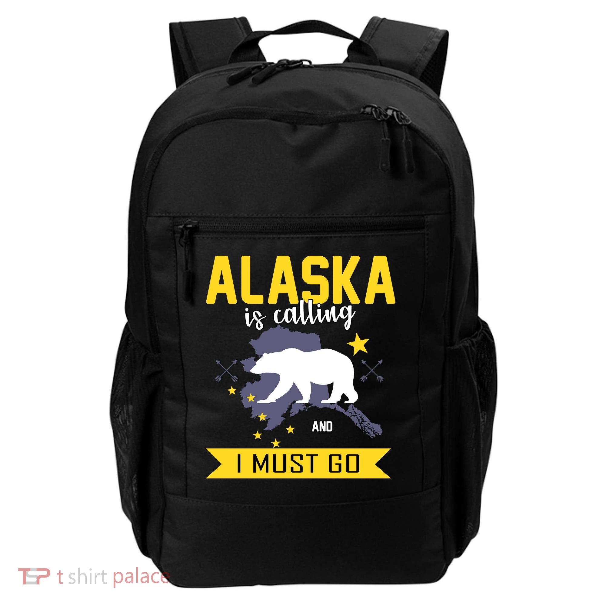 Alaska Is Calling And I Must Go Backpack