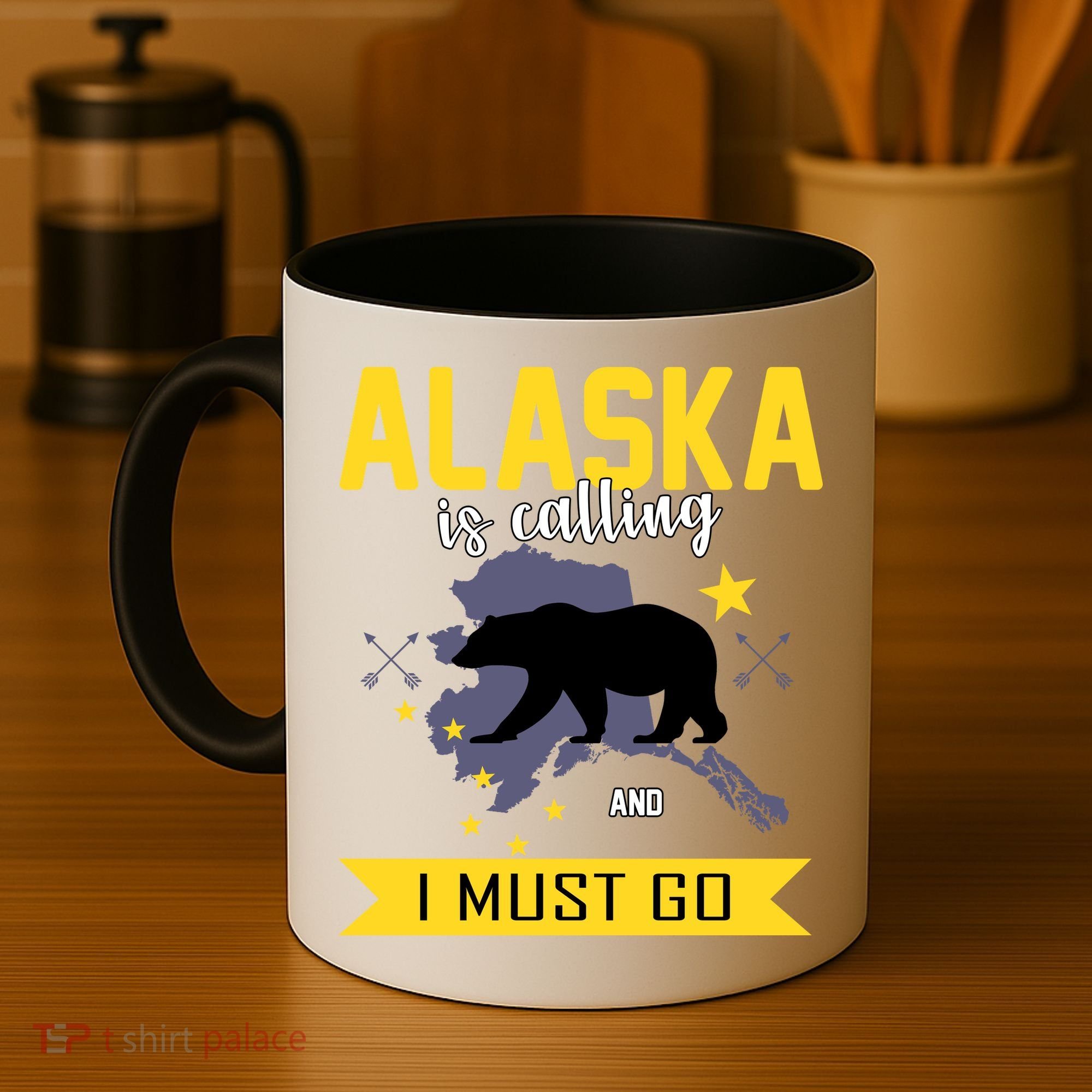 Alaska Is Calling And I Must Go Coffee Mug