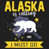 Alaska Is Calling And I Must Go Beanie thumb 2