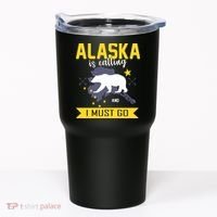 Alaska Is Calling And I Must Go Tumbler thumb 0