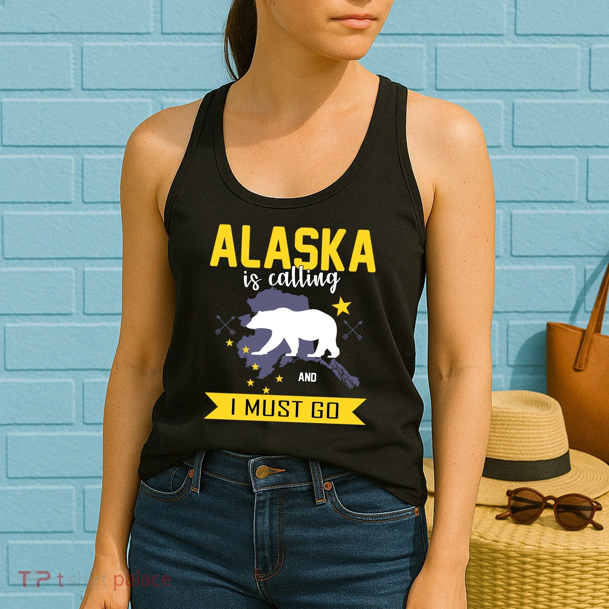 Alaska Is Calling And I Must Go Women's Tank Top