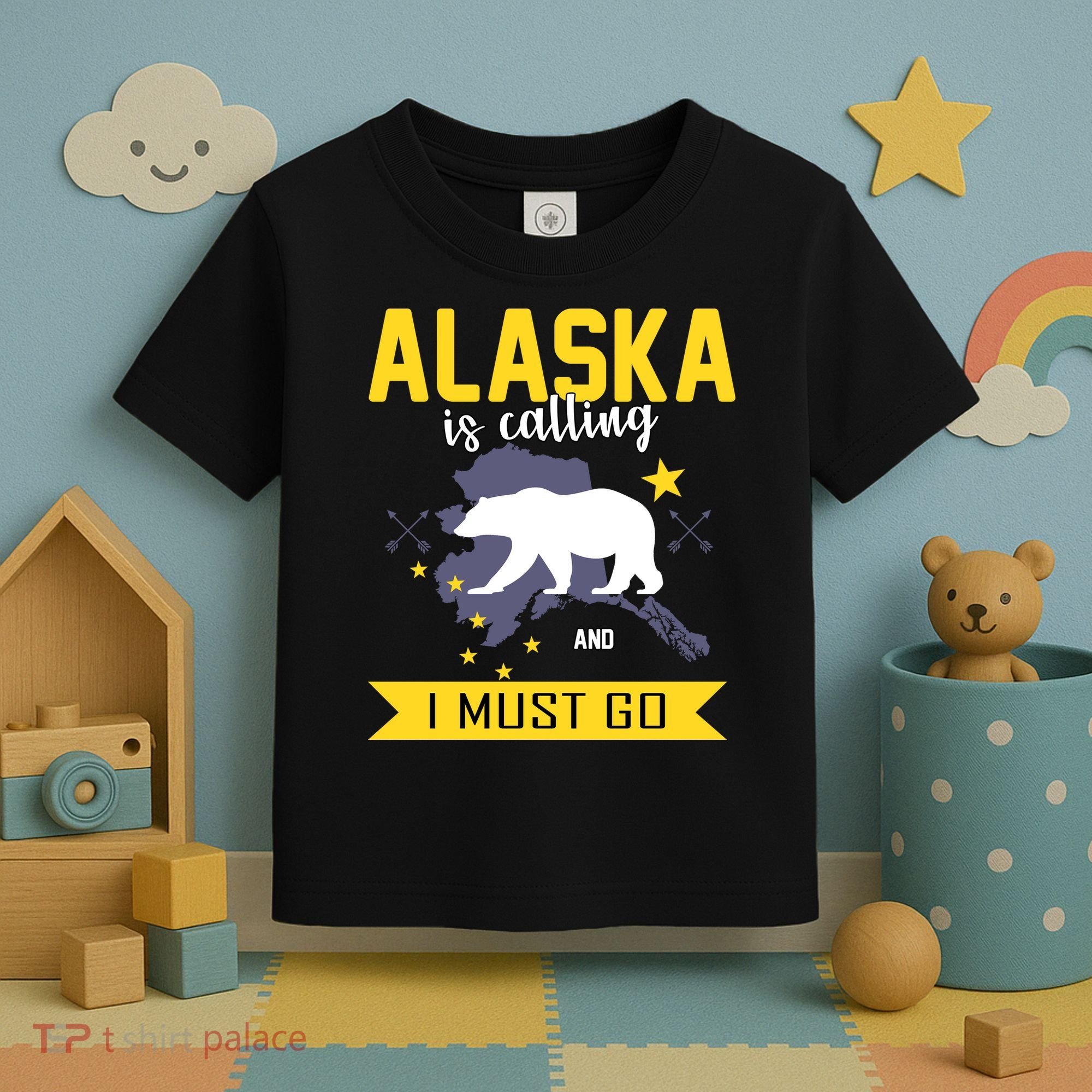 Alaska Is Calling And I Must Go Toddler T-Shirt