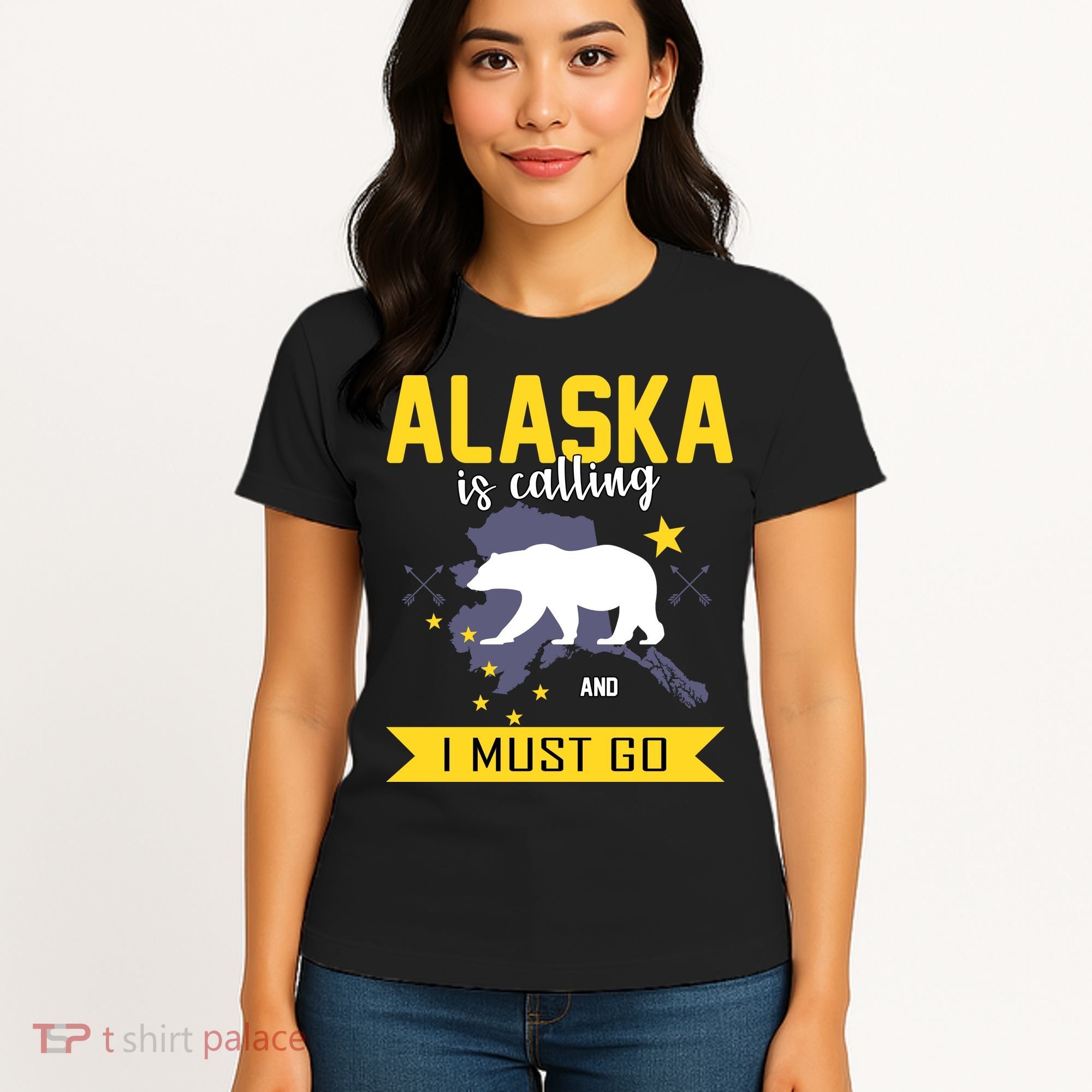 Alaska Is Calling And I Must Go Women's T-Shirt