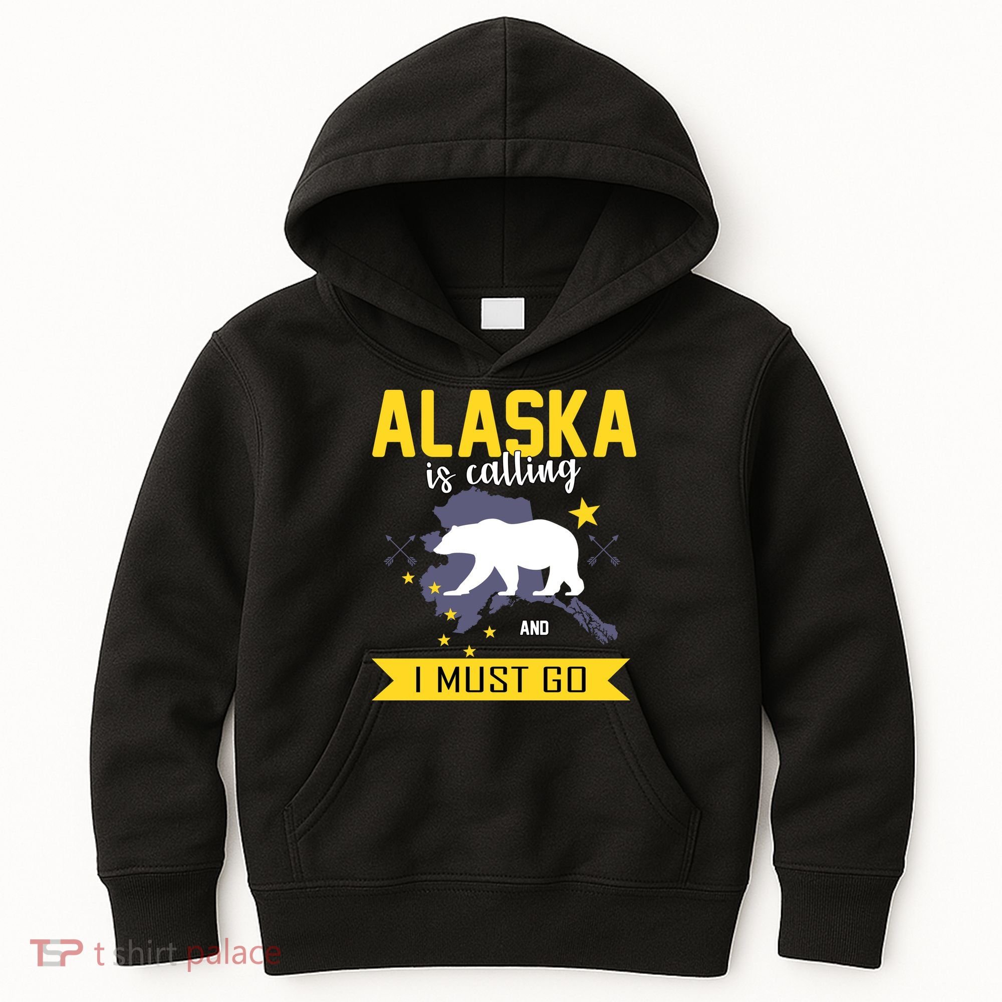 Alaska Is Calling And I Must Go Kids Hoodie