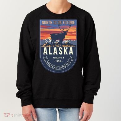 Alaska State Emblem Women's Sweatshirt