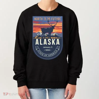 Alaska State Emblem Women's Sweatshirt