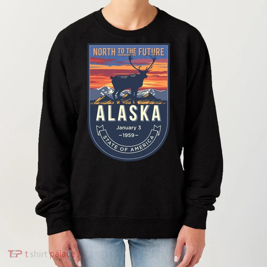 Alaska State Emblem Women's Sweatshirt