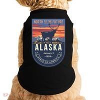 Alaska State Emblem Doggie Tank thumb 0