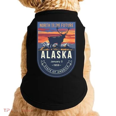 Alaska State Emblem Doggie Tank