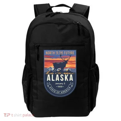 Alaska State Emblem Backpack