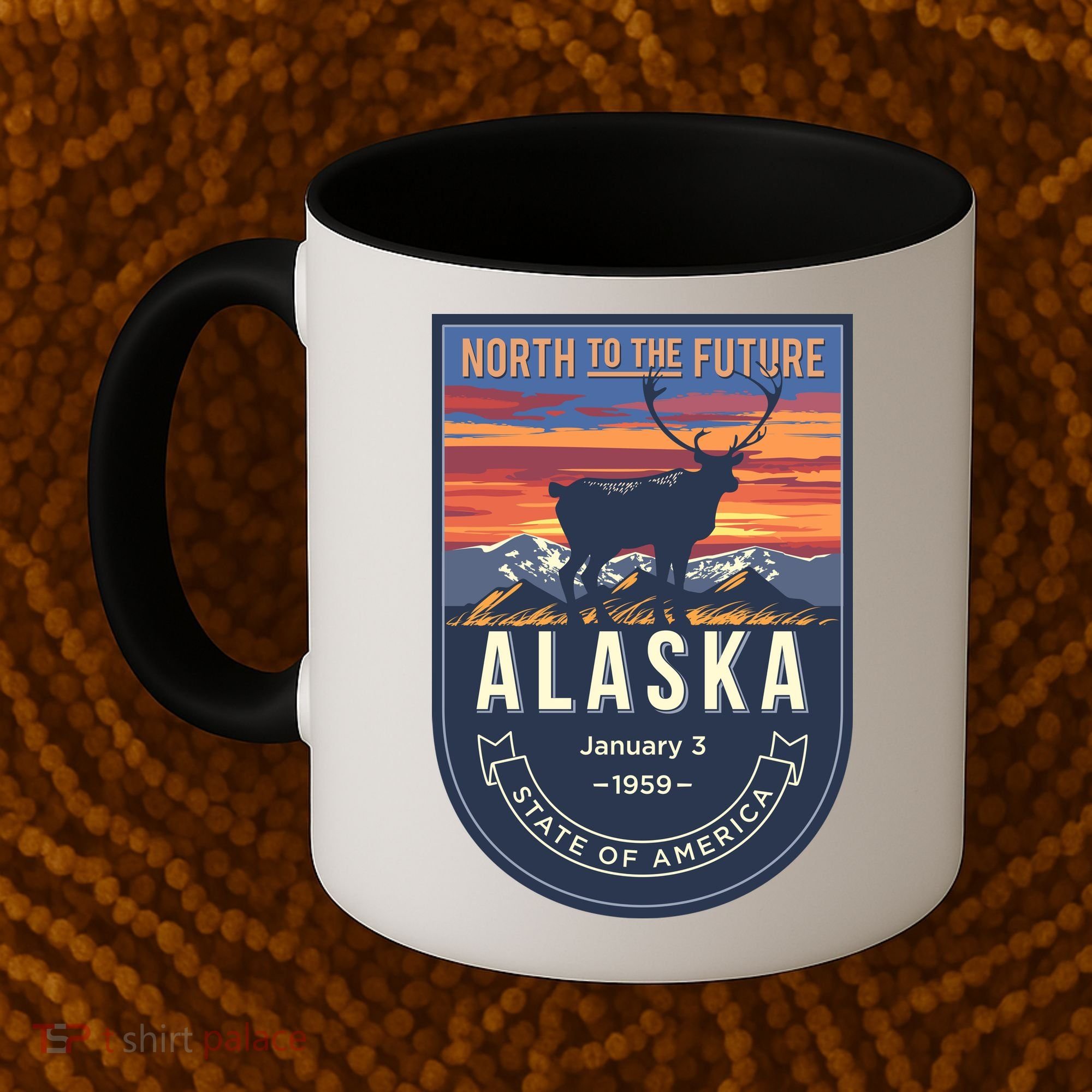 Alaska State Emblem Coffee Mug