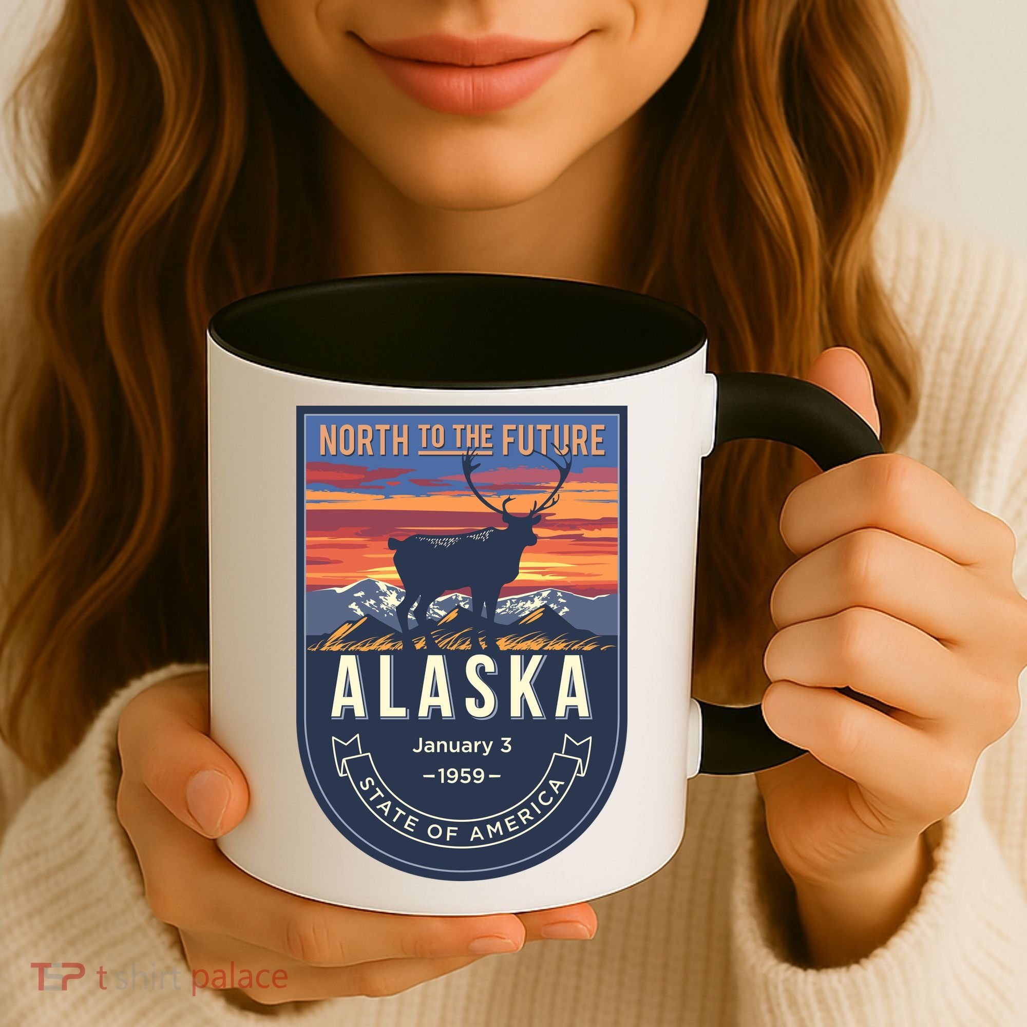 Alaska State Emblem Coffee Mug