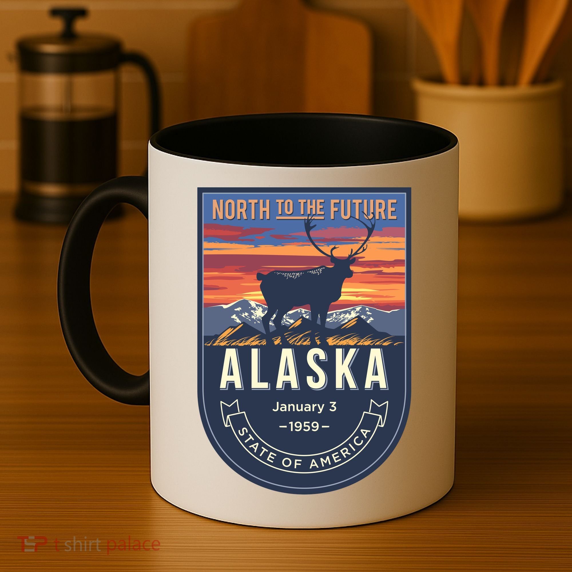 Alaska State Emblem Coffee Mug