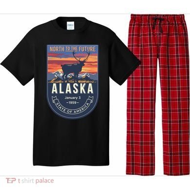 Alaska State Emblem Pajama Set