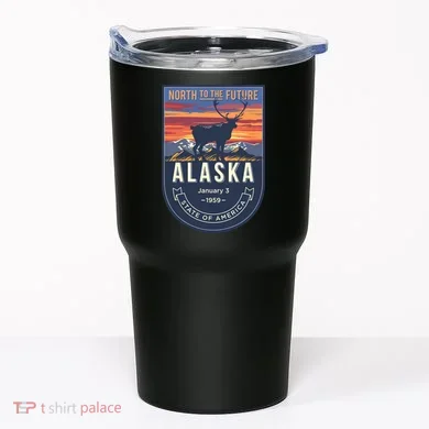 Alaska State Emblem Tumbler