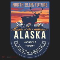 Alaska State Emblem Tumbler thumb 3