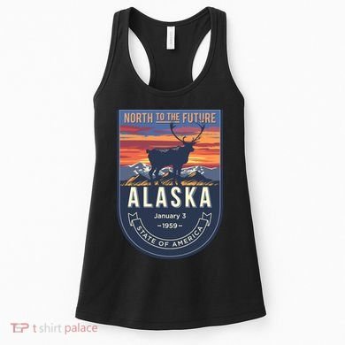 Alaska State Emblem Women's Tank Top