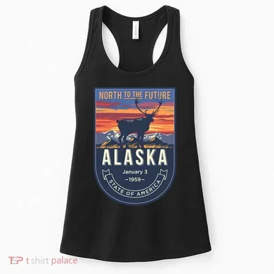 Alaska State Emblem Women's Tank Top