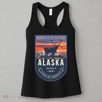 Alaska State Emblem Women's Tank Top thumb 3