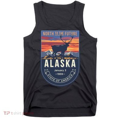 Alaska State Emblem Tank Top