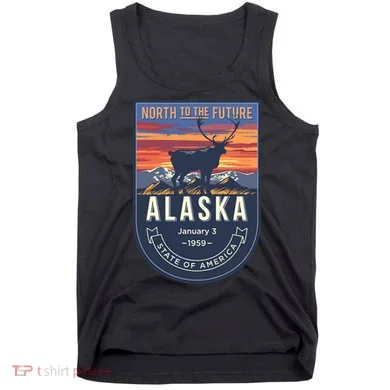 Alaska State Emblem Tank Top