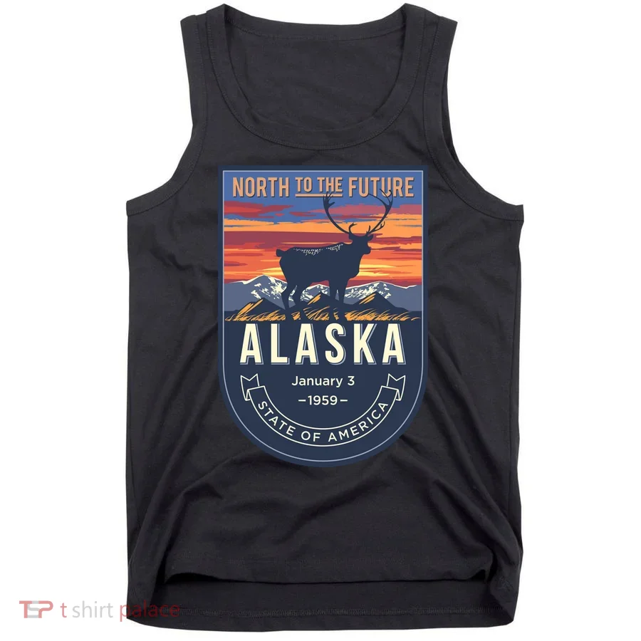 Alaska State Emblem Tank Top